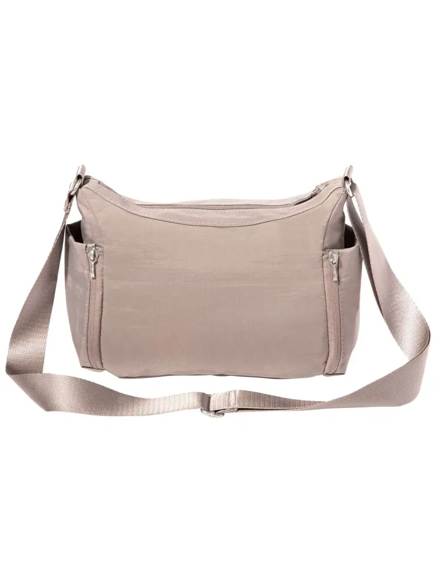 Сумка-кроссбо Crosstown Small Hobo Baggallini — изображение 2 из 4, лунный камень