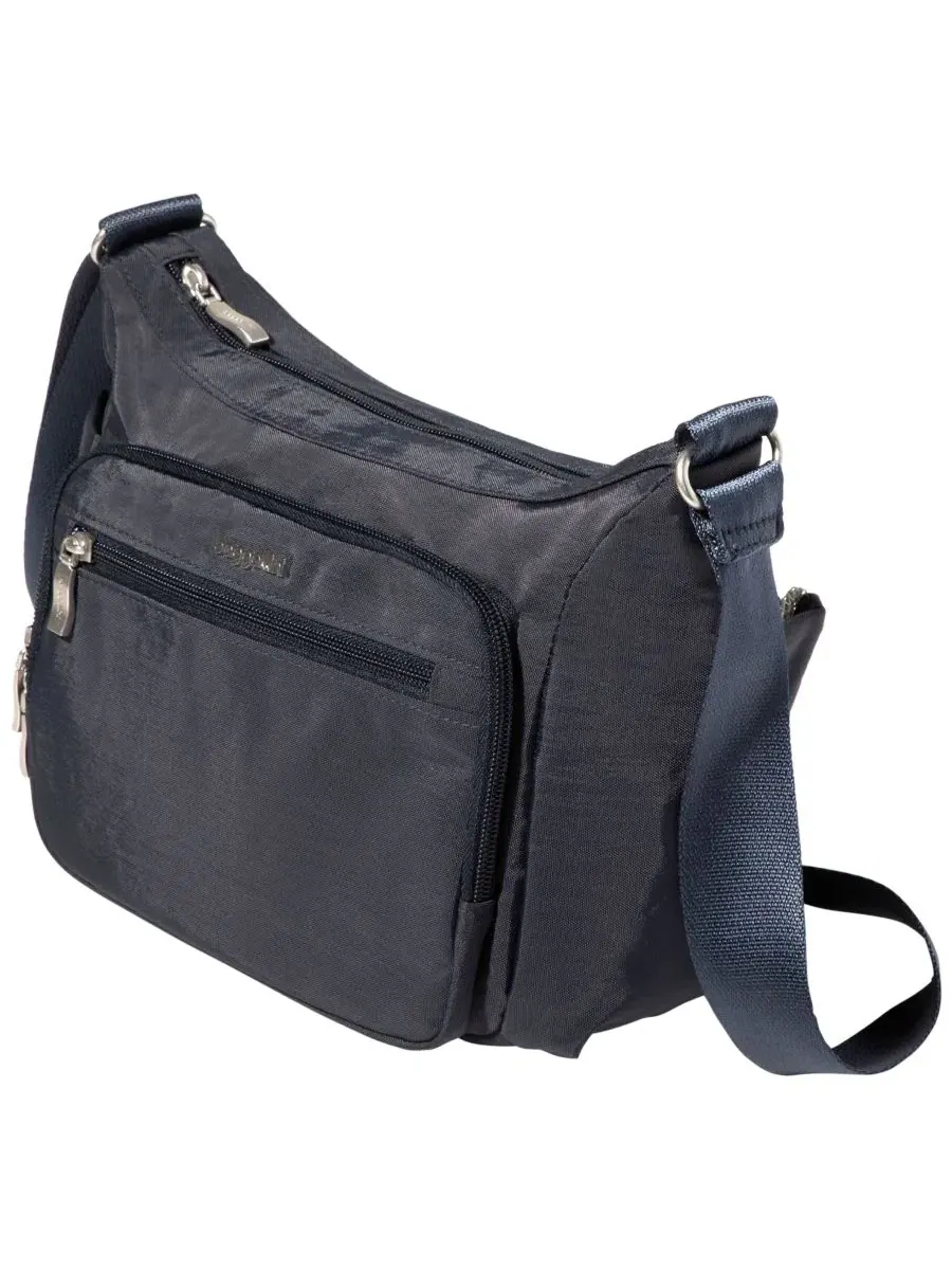 Сумка-кроссбо Crosstown Small Hobo Baggallini — изображение 3 из 4, темно-синий