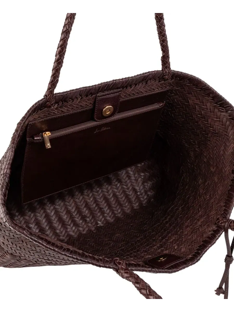 Сумка-шопер Kasey Large Sam Edelman — изображение 4 из 5, коричневый