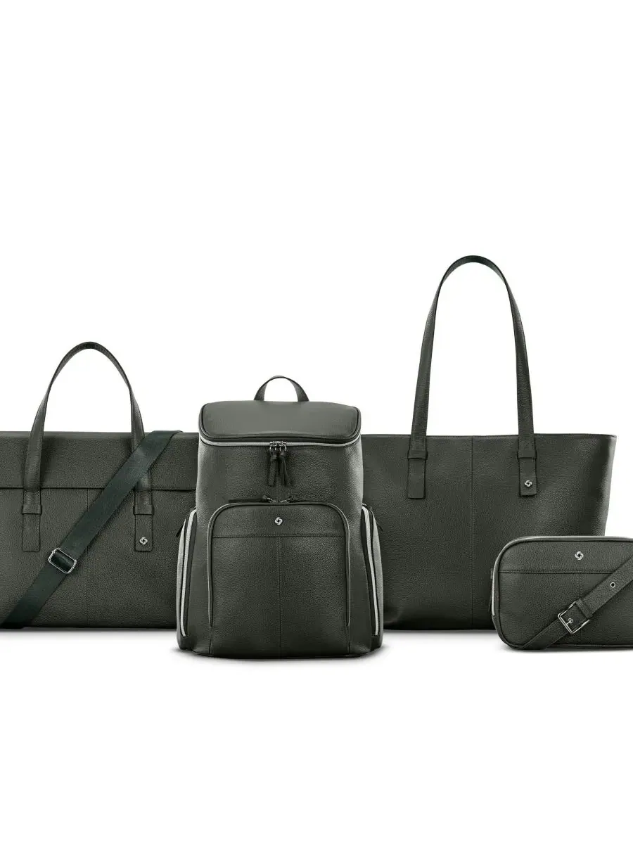 23 см кожаная сумка через плечо Mobile Solution 2 Samsonite — изображение 5 из 5, оливковый