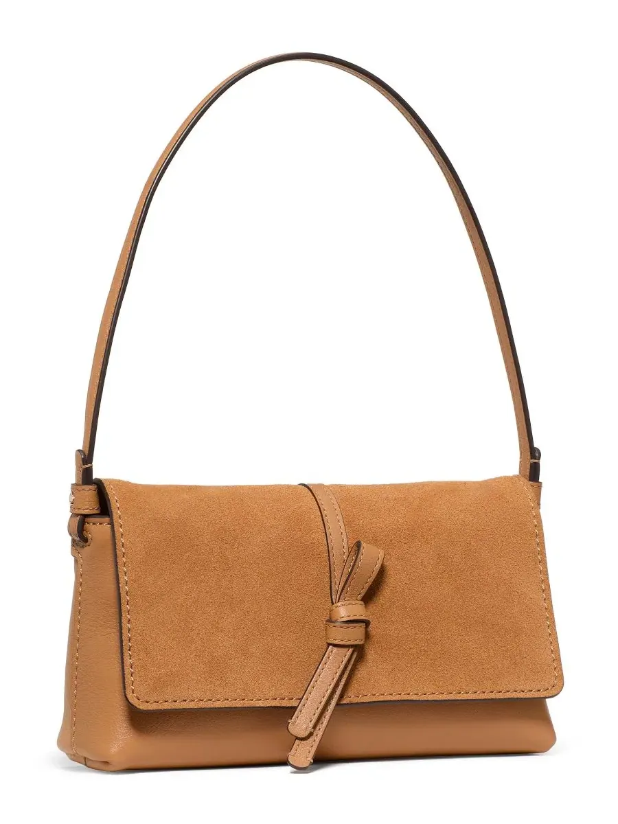 Сумка-шопер Loop Small из кожи kate spade new york — изображение 3 из 5, земляной