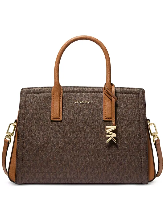 Сумка женская кросс-боди натуральная кожа Michael Kors Laila — изображение 1 из 5, коричневый