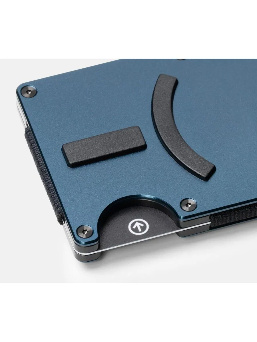 Мужской кошелек RIDGE для Magsafe - Alpine Navy - ремешок для денег The Ridge — изображение 3 из 9, темно-синий