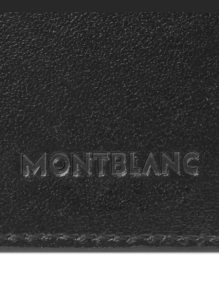 Кожаная визитница Meisterstück Montblanc — изображение 5 из 6, черный