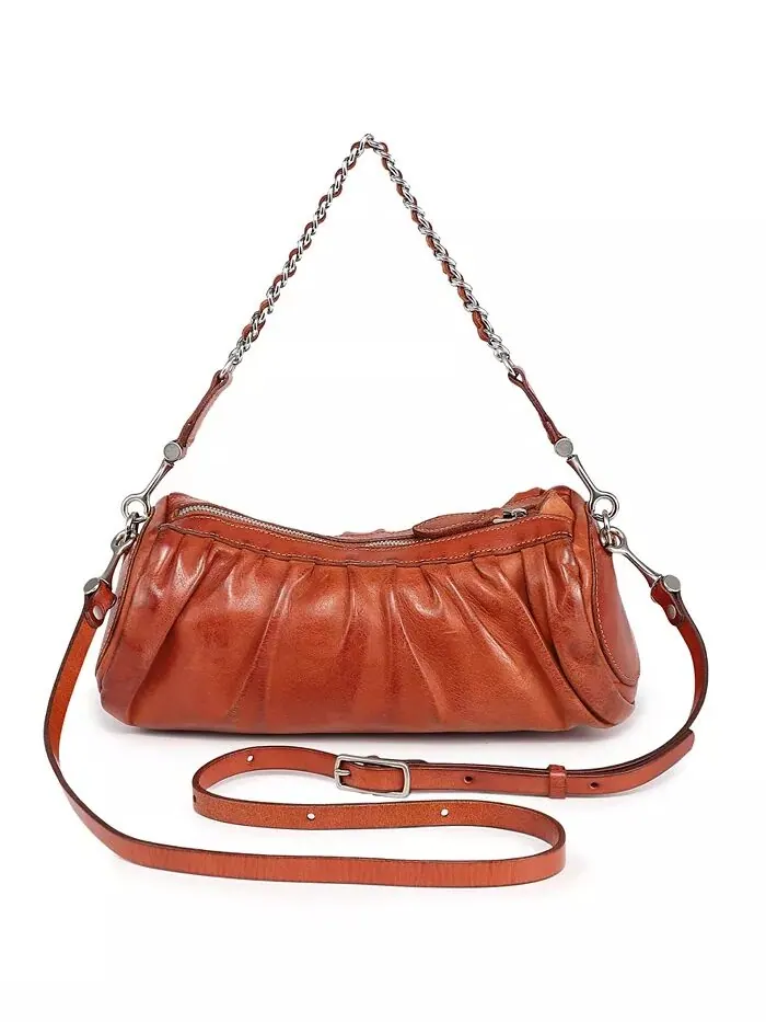 Сумка-хобо Foxglove Convertible Mini OLD TREND — изображение 5 из 11, тауп