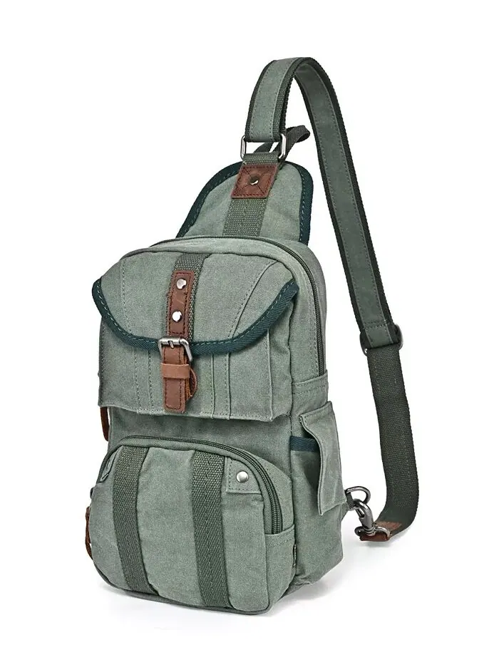 Сумка-слинг Sunset Cove Small TSD BRAND — изображение 1 из 10, бирюзовый