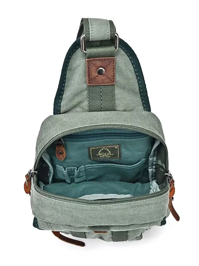 Сумка-слинг Sunset Cove Small TSD BRAND — изображение 10 из 10, бирюзовый