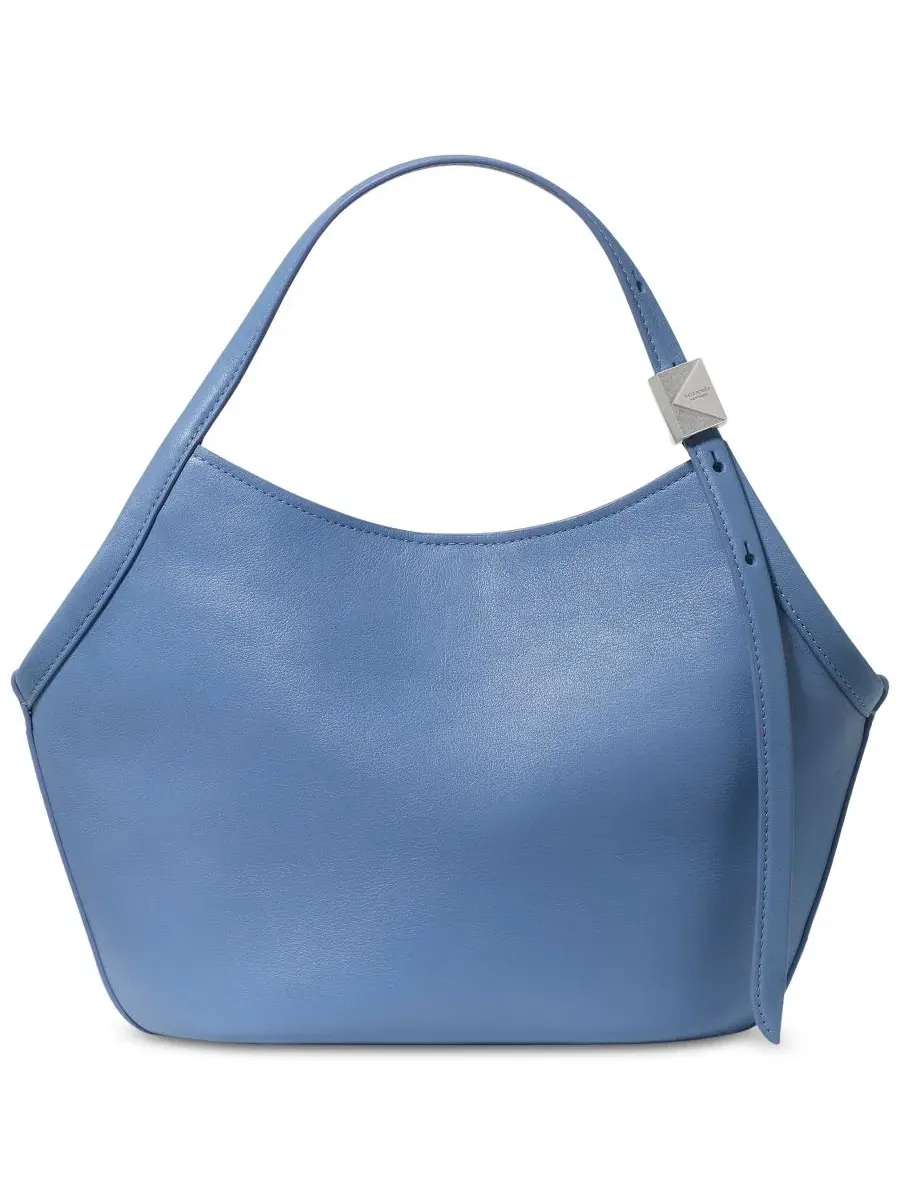 Сумка-шопер Deco Tulip Small Leather Tote Bag kate spade new york — изображение 1 из 5, синий