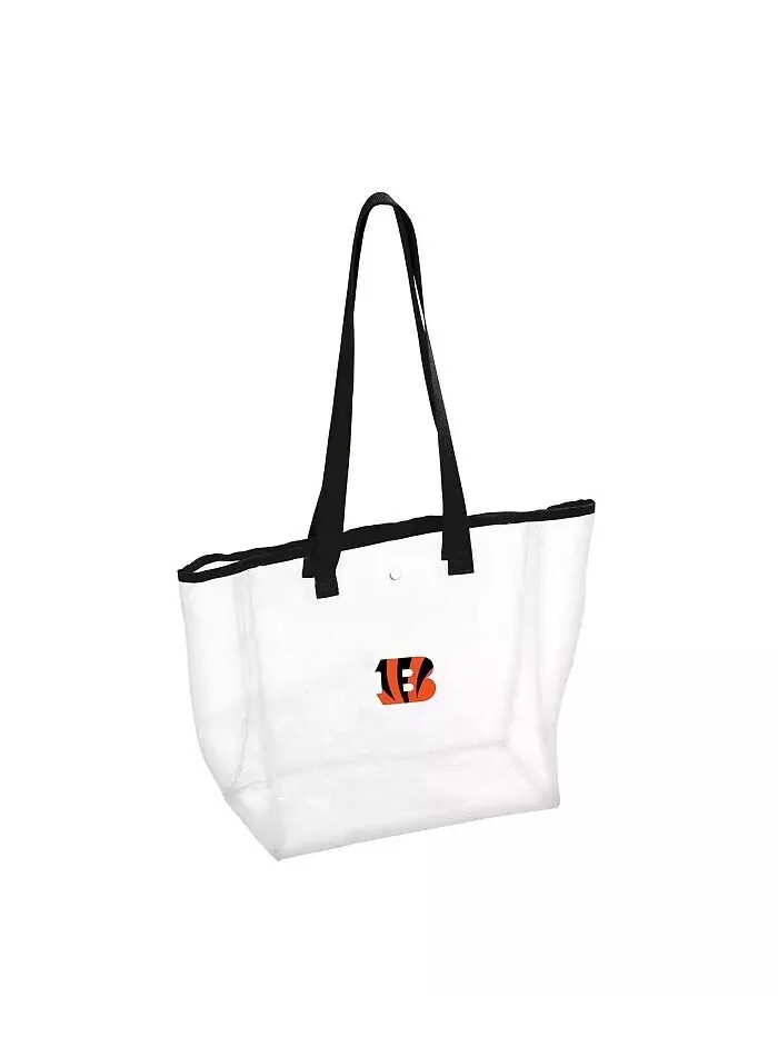 Женская прозрачная большая сумка Cincinnati Bengals Stadium Logo Brands — черный