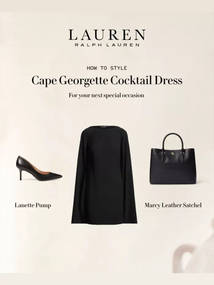 Женская сумка-сатчел Marcy Large из гладкой натуральной кожи Lauren Ralph Lauren — изображение 11 из 11, бежевый