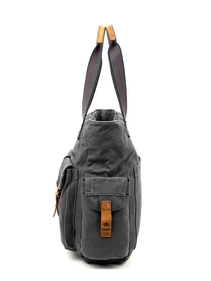 Сумка-тоут Atona Utility Canvas TSD BRAND — изображение 16 из 27, коричневый