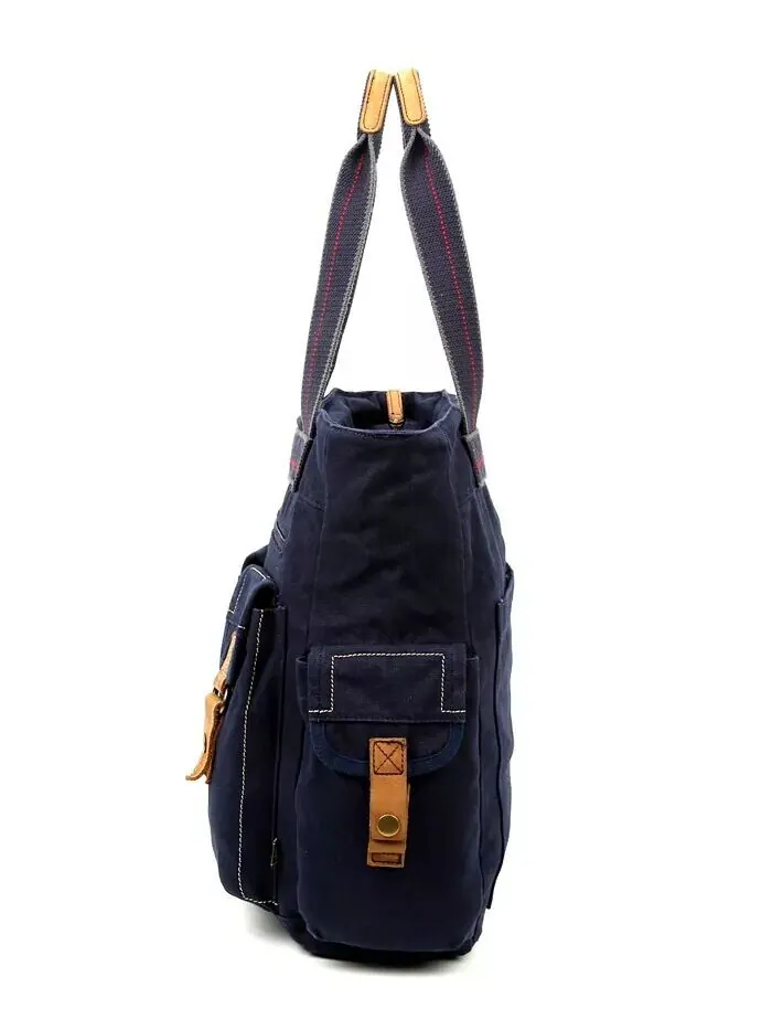 Сумка-тоут Atona Utility Canvas TSD BRAND — изображение 22 из 27, коричневый