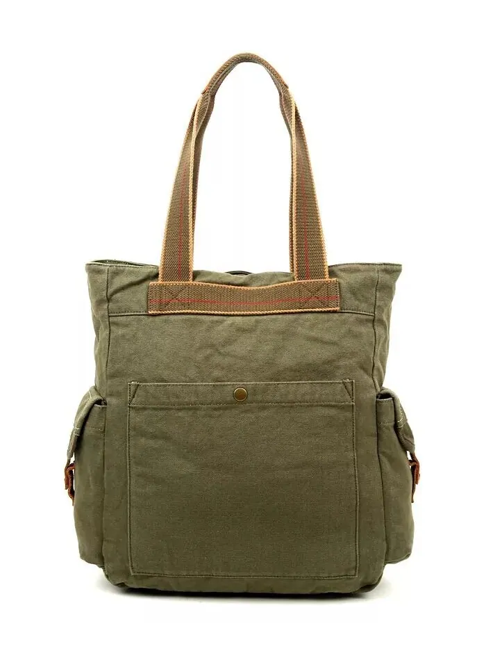 Сумка-тоут Atona Utility Canvas TSD BRAND — изображение 10 из 27, коричневый