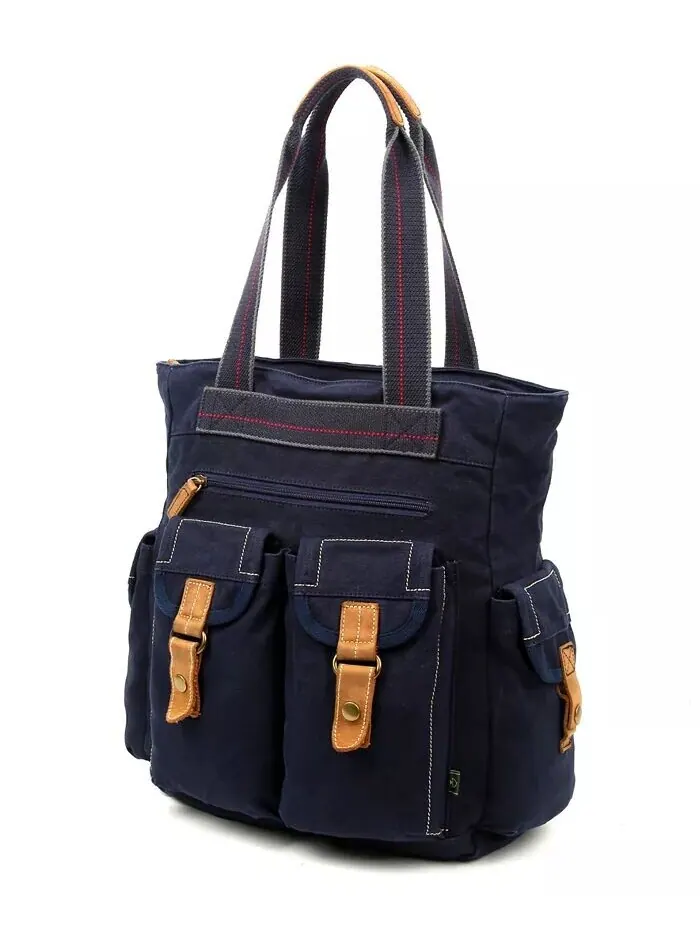 Сумка-тоут Atona Utility Canvas TSD BRAND — изображение 22 из 28, серый