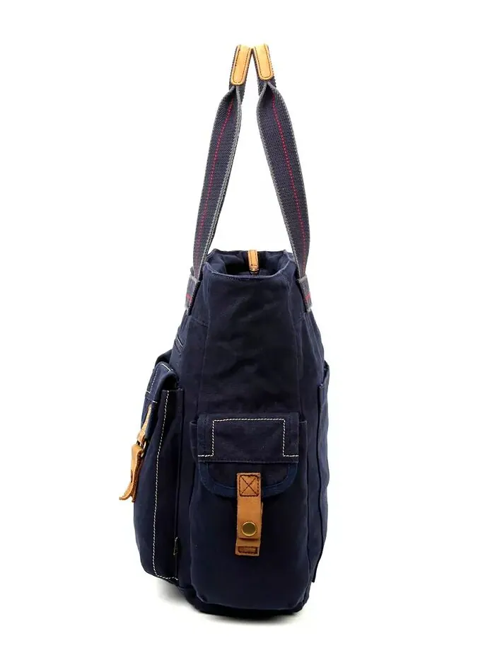 Сумка-тоут Atona Utility Canvas TSD BRAND — изображение 23 из 28, серый
