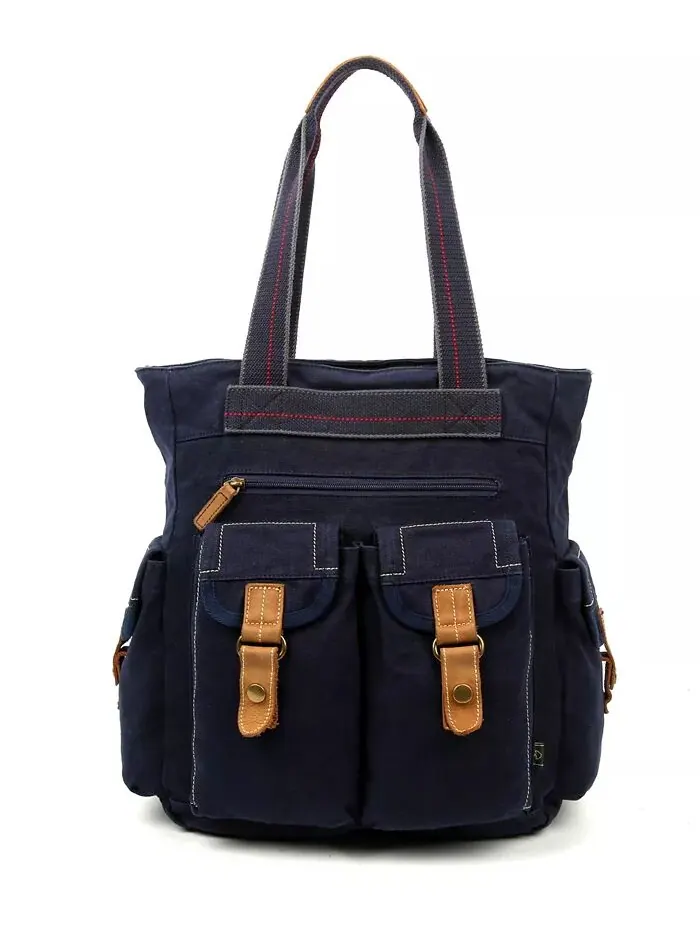 Сумка-тоут Atona Utility Canvas TSD BRAND — изображение 24 из 28, серый