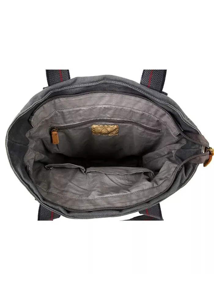 Сумка-тоут Atona Utility Canvas TSD BRAND — изображение 18 из 27, темно-синий