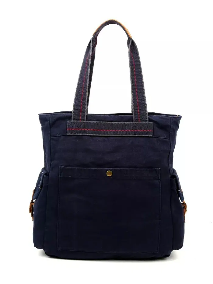 Сумка-тоут Atona Utility Canvas TSD BRAND — изображение 5 из 27, темно-синий