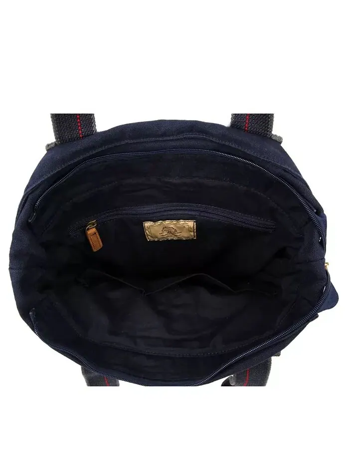 Сумка-тоут Atona Utility Canvas TSD BRAND — изображение 7 из 27, темно-синий
