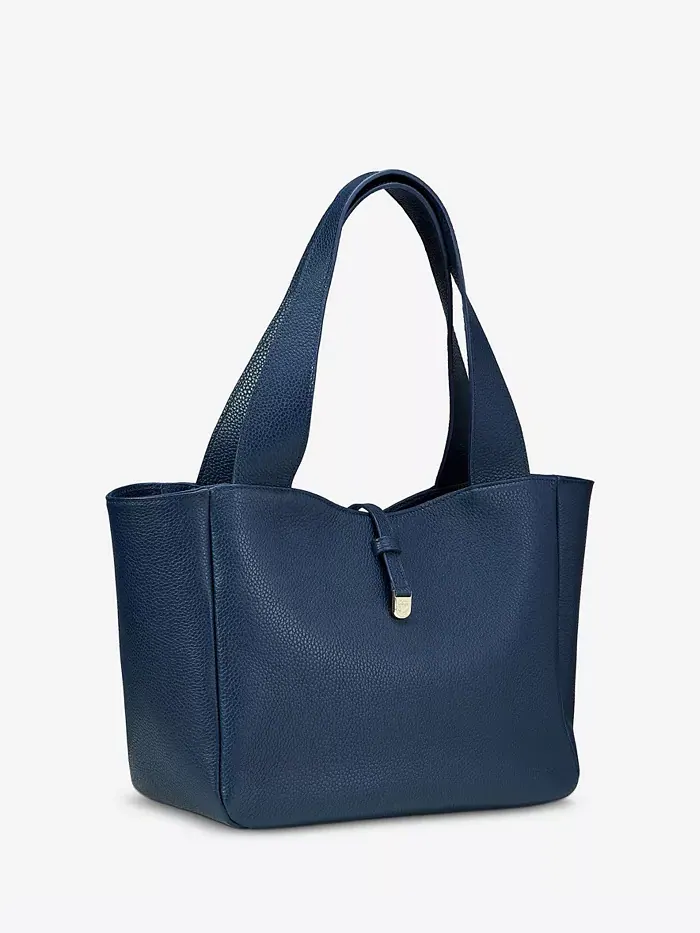 Сумка-тоут Mercer Leather X-Large GiGi New York — изображение 2 из 4, темно-синий