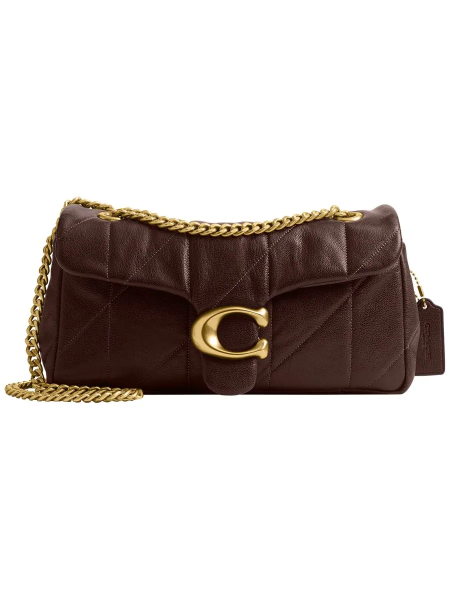 Сумка через плечо COACH Tabby Medium из стеганой кожи