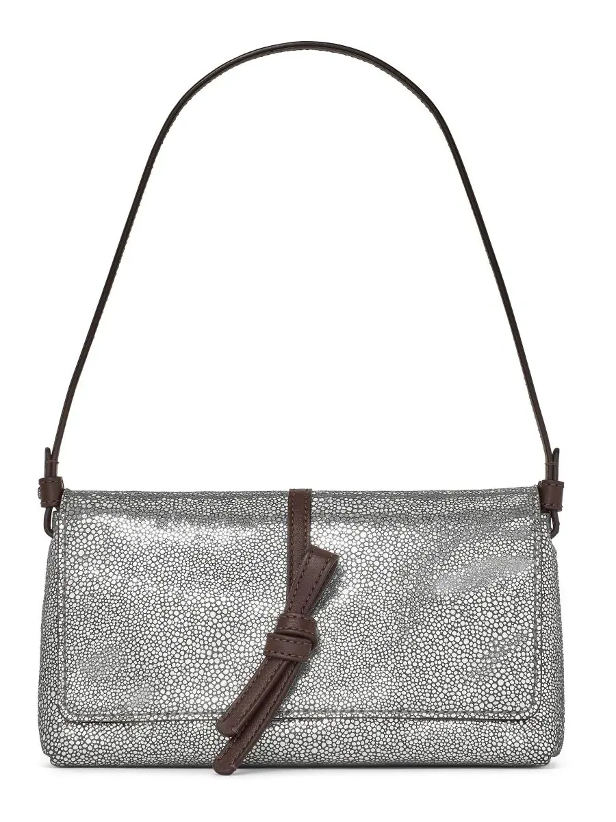 Сумка через плечо с клапаном, Loop Metallic Dot Small Flap Shoulder Handbag kate spade new york — изображение 1 из 4