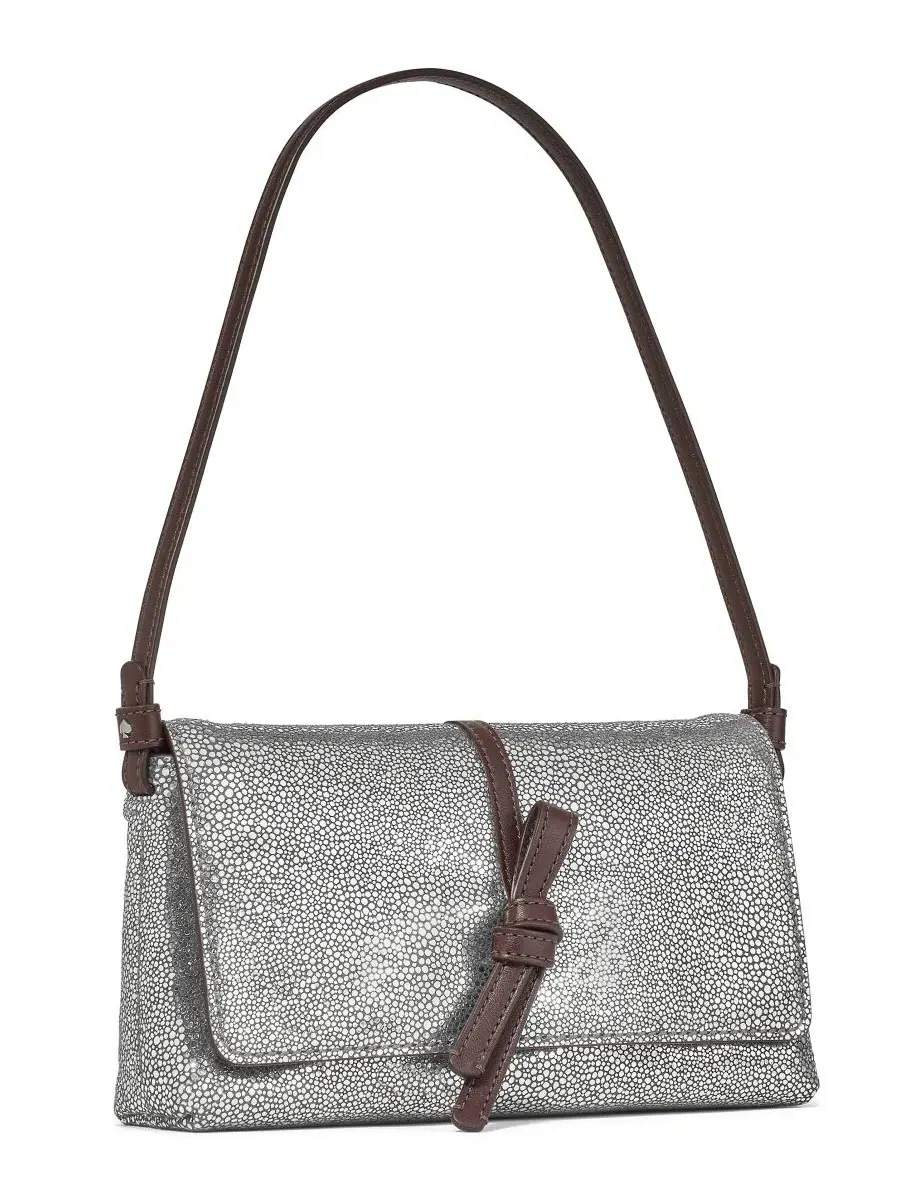 Сумка через плечо с клапаном, Loop Metallic Dot Small Flap Shoulder Handbag kate spade new york — изображение 3 из 4