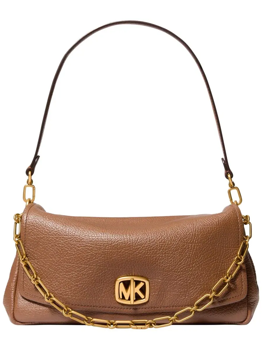 Сумка женская средняя кросс-боди кожа (100% натуральная) Michael Kors Bryant 31 — изображение 1 из 5, коричневый