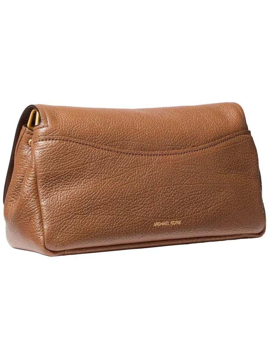 Сумка женская средняя кросс-боди кожа (100% натуральная) Michael Kors Bryant 31 — изображение 4 из 5, коричневый