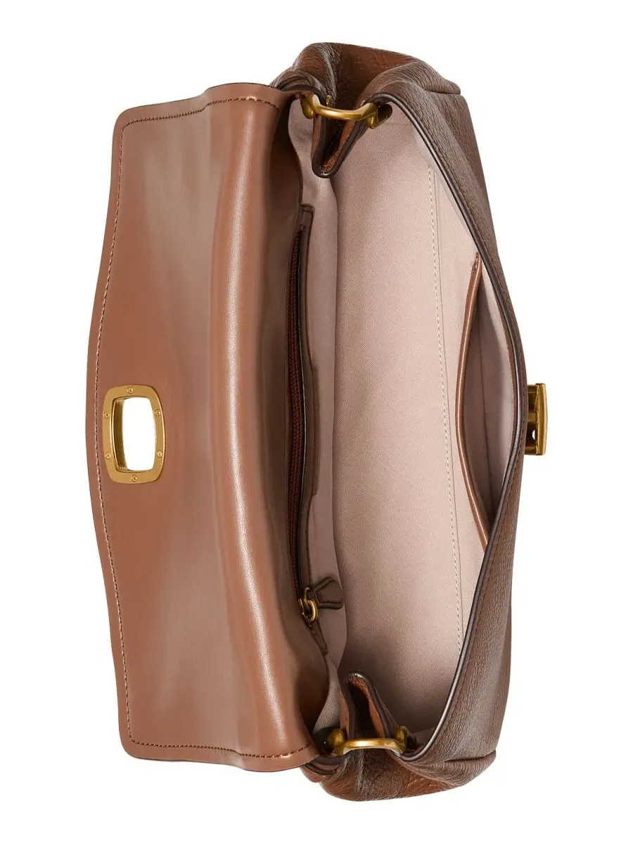 Сумка женская средняя кросс-боди кожа (100% натуральная) Michael Kors Bryant 31 — изображение 5 из 5, коричневый