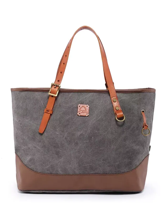 Сумка-шоппер Redwood Canvas TSD BRAND — изображение 1 из 11, серый