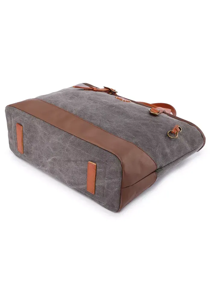 Сумка-шоппер Redwood Canvas TSD BRAND — изображение 4 из 11, серый