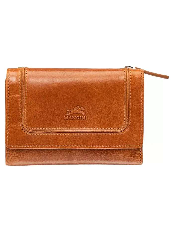Мини-кошелек-клатч South Beach RFID Secure Mancini — изображение 1 из 5, бежевый