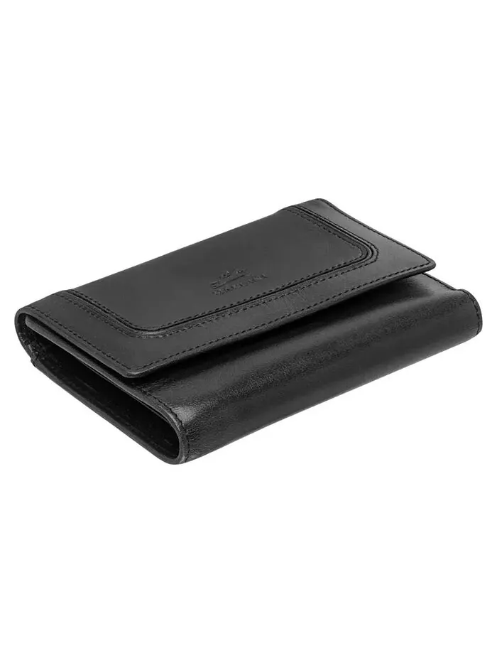 Мини-кошелек-клатч South Beach RFID Secure Mancini — изображение 5 из 5, черный
