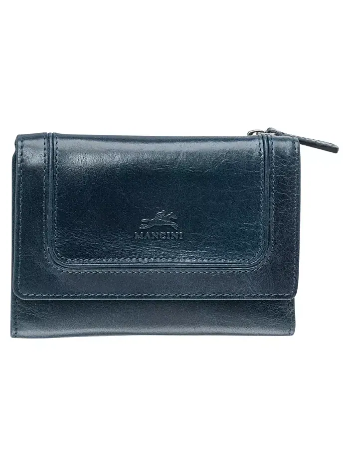 Мини-кошелек-клатч South Beach RFID Secure Mancini — изображение 1 из 5, синий