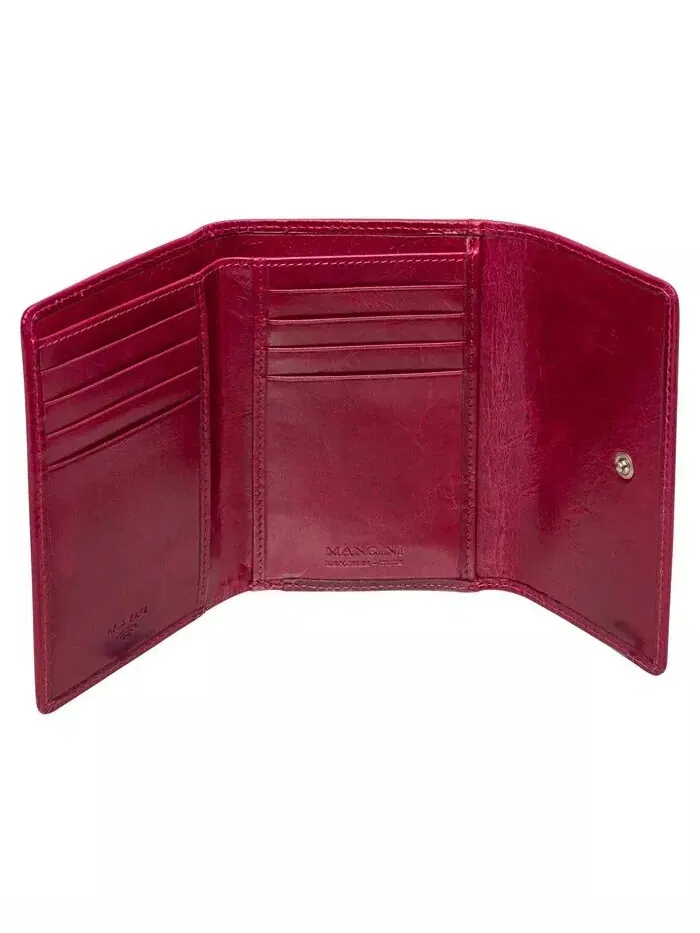 Мини-кошелек-клатч South Beach RFID Secure Mancini — изображение 4 из 5, розовый
