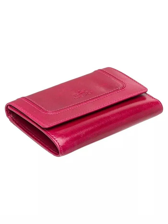 Мини-кошелек-клатч South Beach RFID Secure Mancini — изображение 5 из 5, розовый