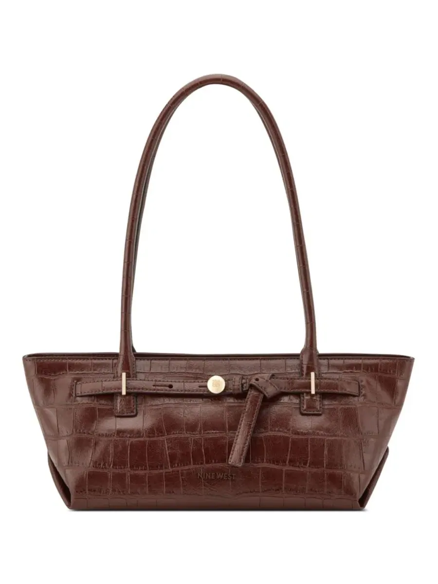 Большая сумка-сатчел Wilda Large Top Handle с брендингом Nine West — 1