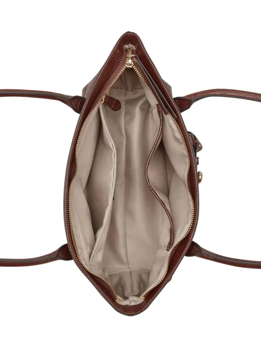 Большая сумка-сатчел Wilda Large Top Handle с брендингом Nine West — 4