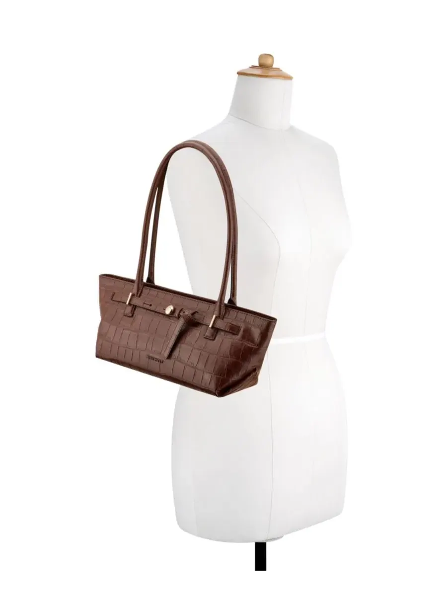 Большая сумка-сатчел Wilda Large Top Handle с брендингом Nine West — 5