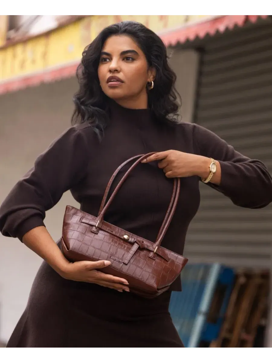 Большая сумка-сатчел Wilda Large Top Handle с брендингом Nine West — 7