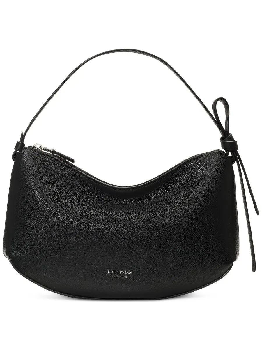 Сумка через плечо средняя из тисненой кожи Loop Medium Pebbled Leather Shoulder Bag kate spade new — изображение 1 из 4