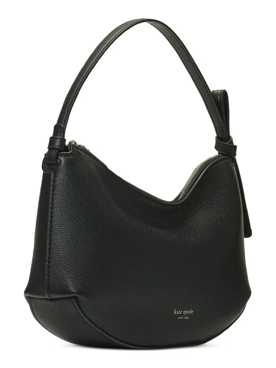 Сумка через плечо средняя из тисненой кожи Loop Medium Pebbled Leather Shoulder Bag kate spade new — изображение 2 из 4