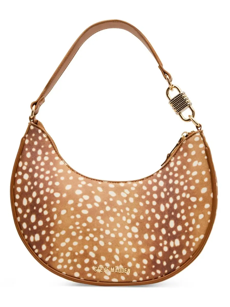Сумка через плечо Steve Madden Lohan Small Shoulder — изображение 2 из 5, бежевый мульти
