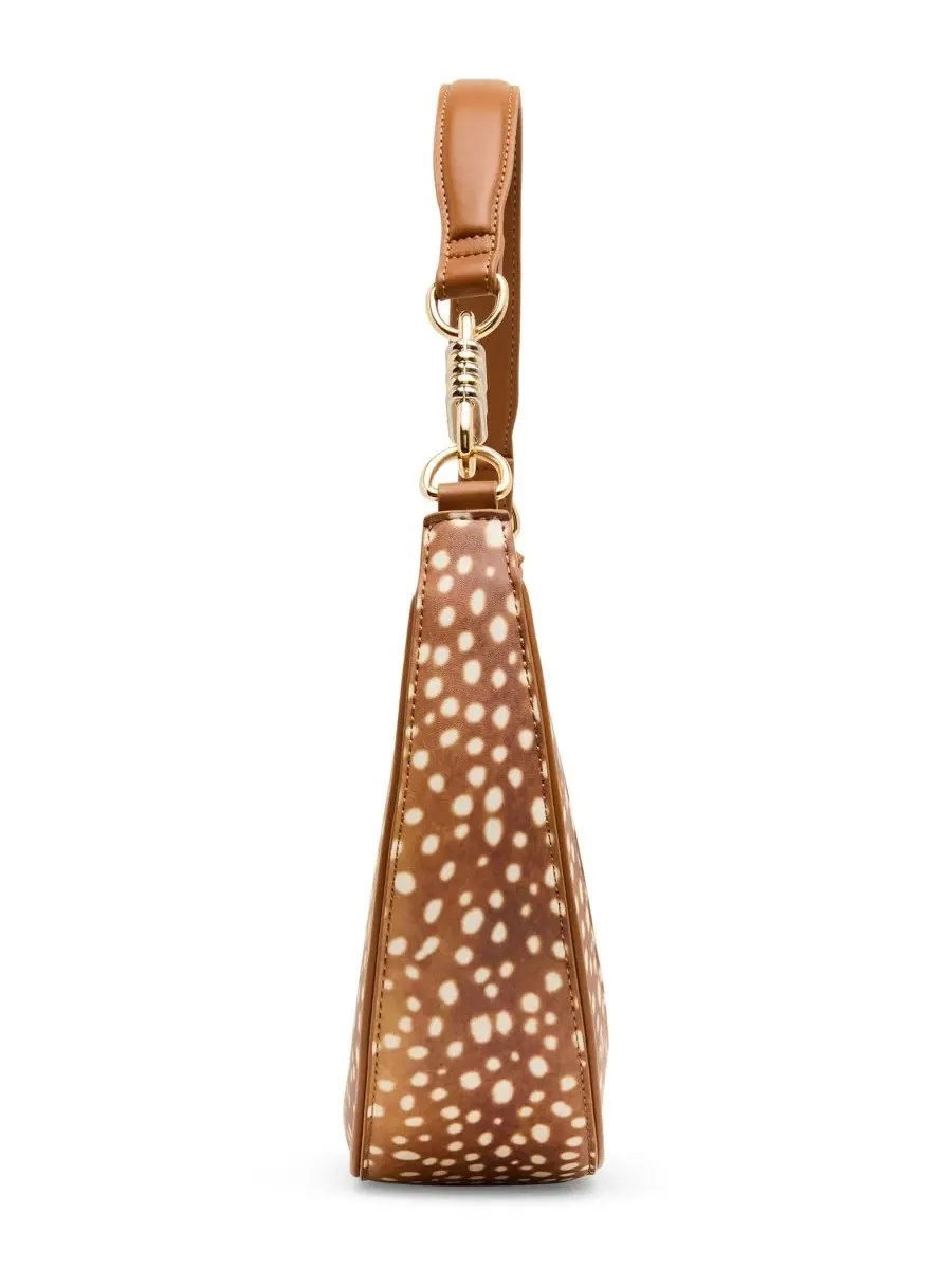 Сумка через плечо Steve Madden Lohan Small Shoulder — изображение 5 из 5, бежевый мульти