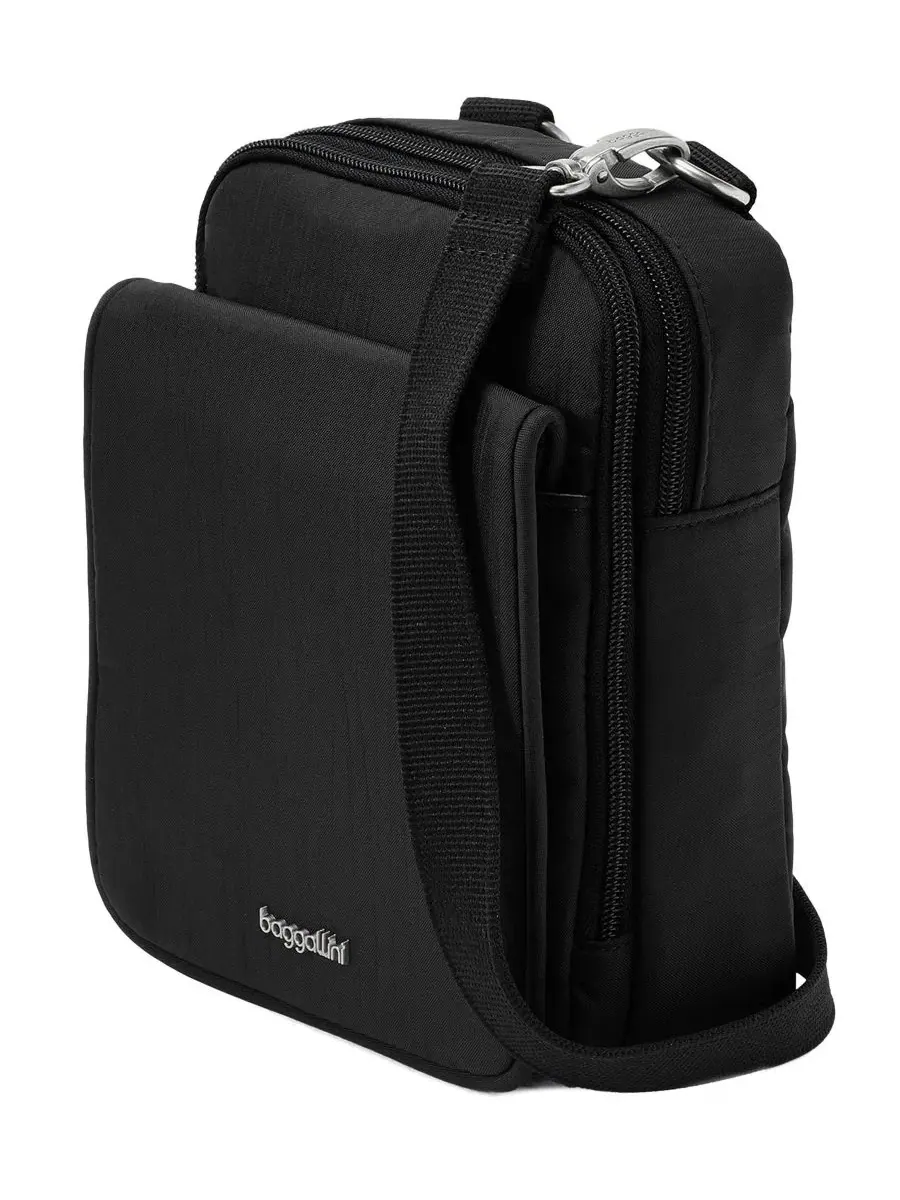 Кроссбоди-сумка мини с защитой от краж Journey Anti-Theft Mini Crossbody Baggallini — изображение 3 из 3, черный