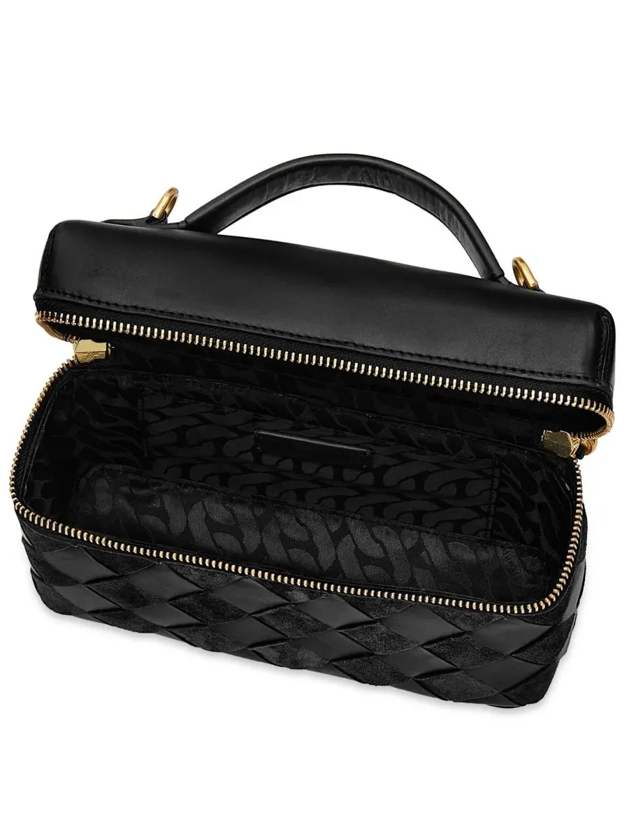 Сумка через плечо Frankie Small Leather Top Handle Satchel Rebecca Minkoff — 3