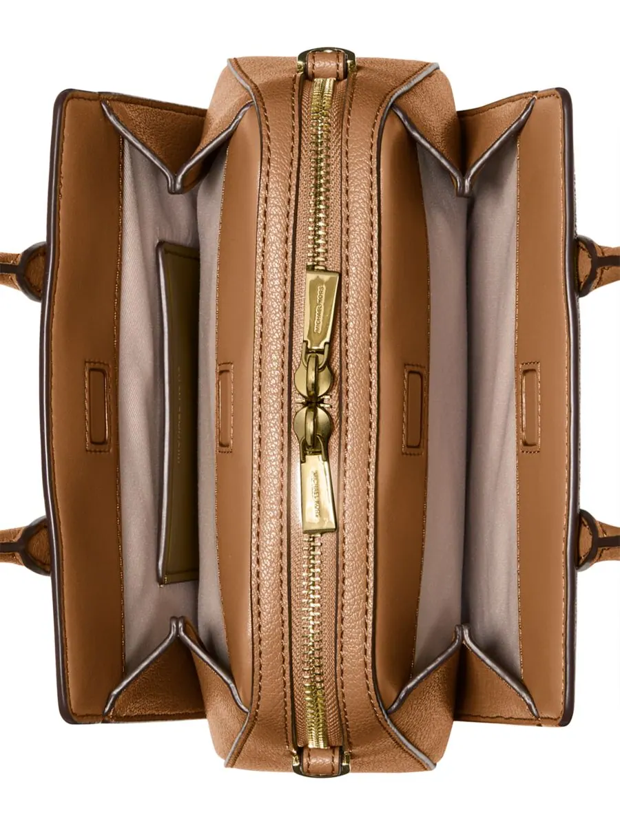 Сумка очень малая Michael Kors Laila Signature Logo — изображение 3 из 3, коричневый