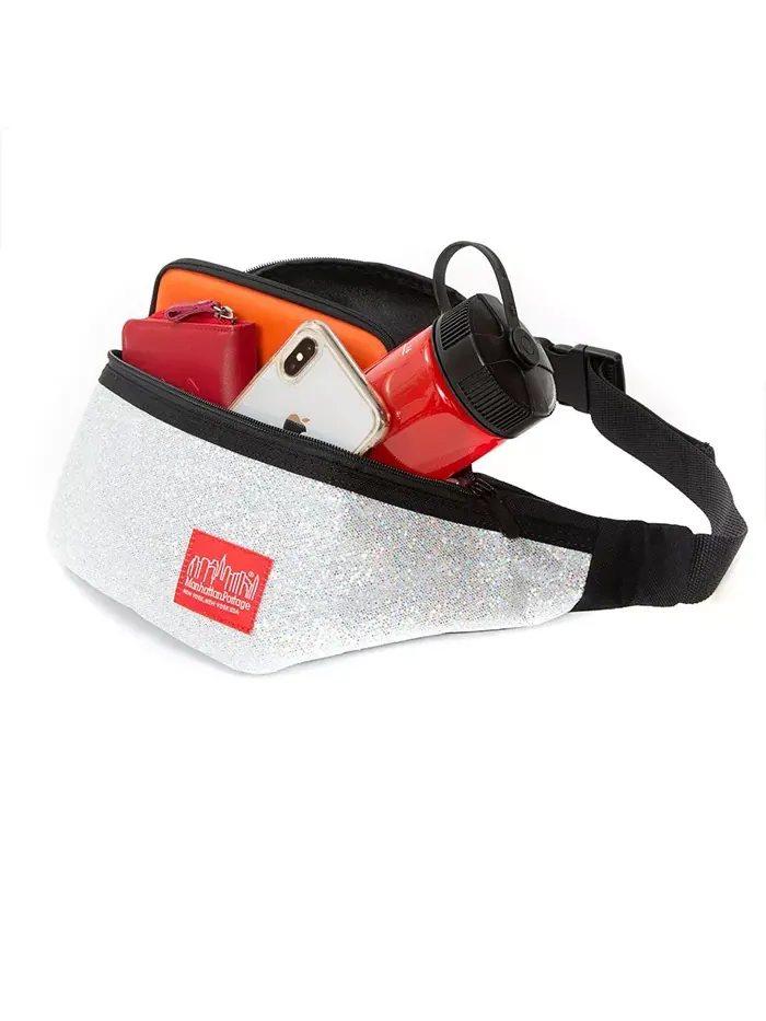 Сумка на пояс Limelight Brooklyn Bridge Manhattan Portage — изображение 8 из 8, серый