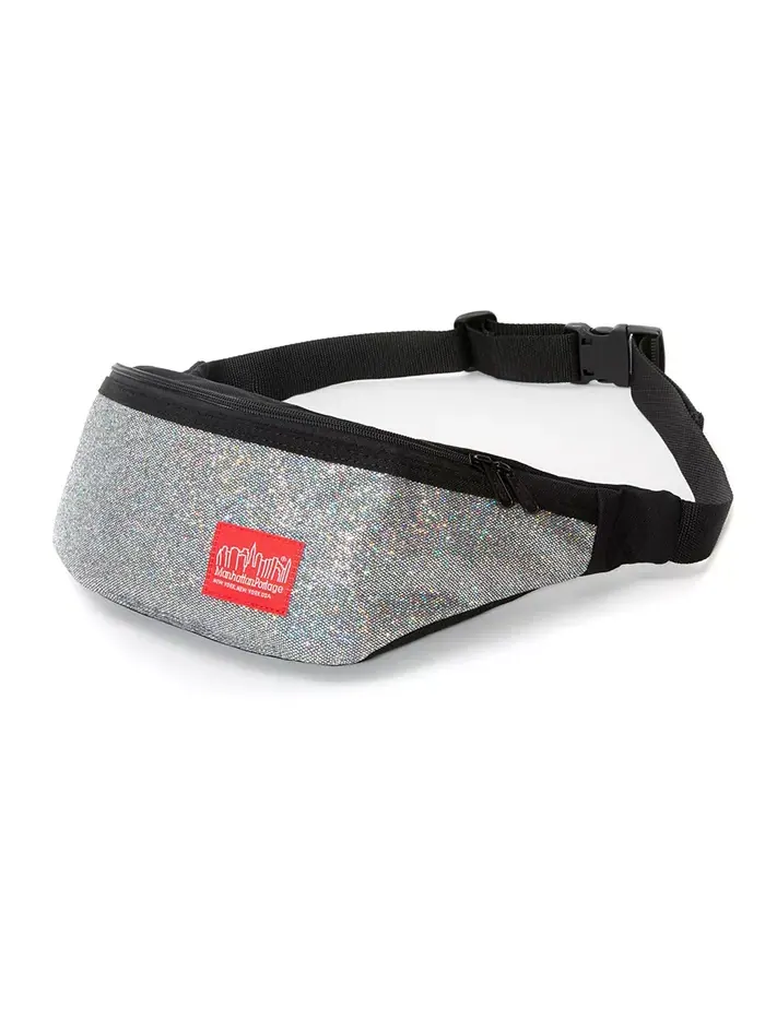 Сумка на пояс Limelight Brooklyn Bridge Manhattan Portage — изображение 1 из 1, серебристый